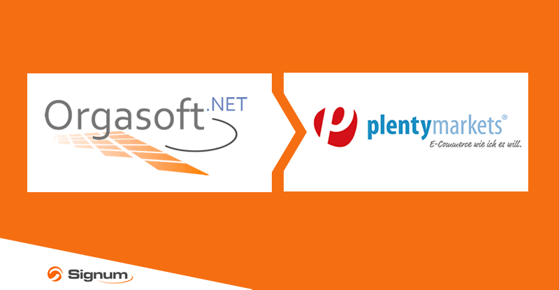 Schnittstelle Warenwirtschaftssystem Orgasoft.NET und Online Shop plentymarkets 7