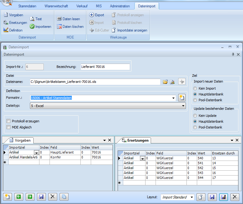 stammdatenimport
