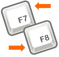 f7 f8