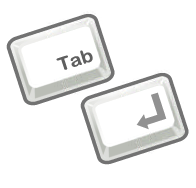 tab enter